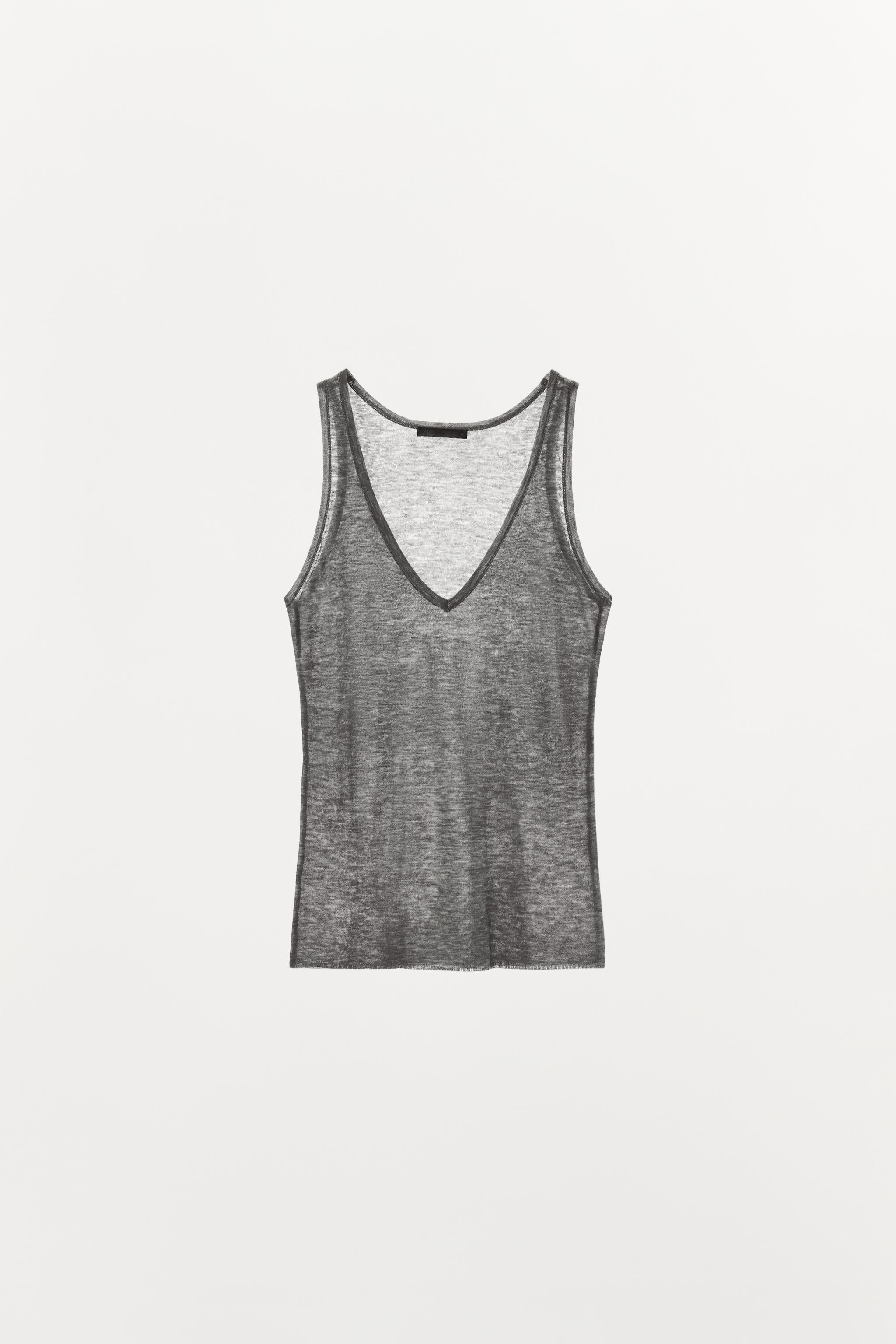 100% WOOL TANK TOP